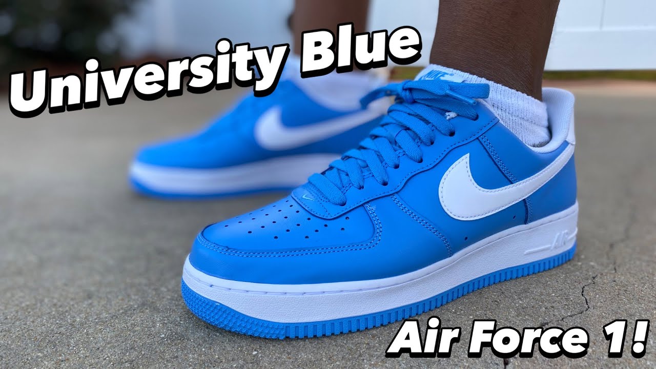 Unboxing All Blue Air Forces: First Look and On-Feet Review
