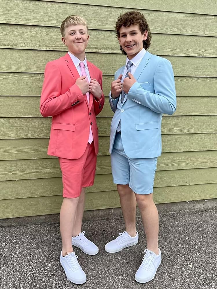 Beat the Heat: Mens Suit with Shorts Outfits Youll Love