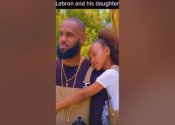 See How Lebron James Is a Loving Dad to His Daughter