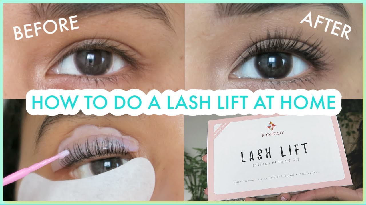 Quick & Easy Lash Lift Process at Home