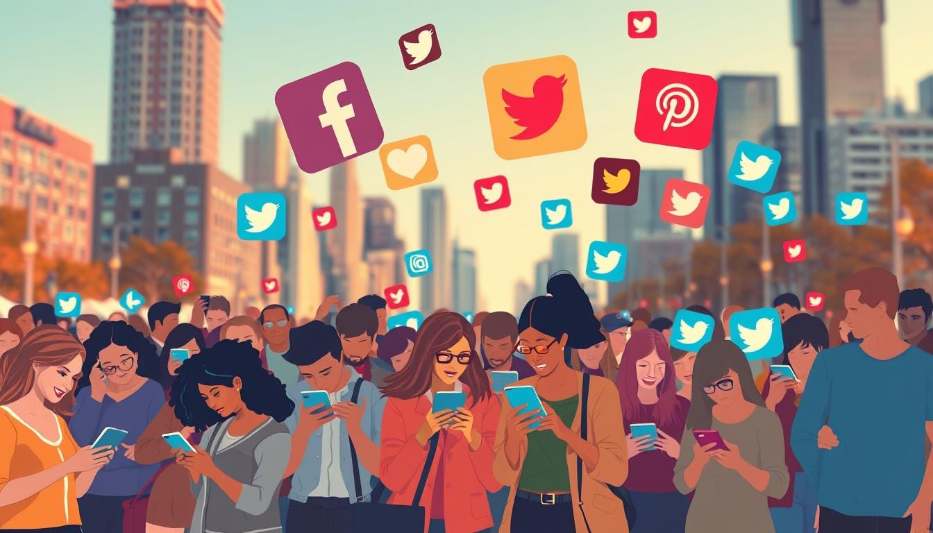 The effects of social collision on relationships and society