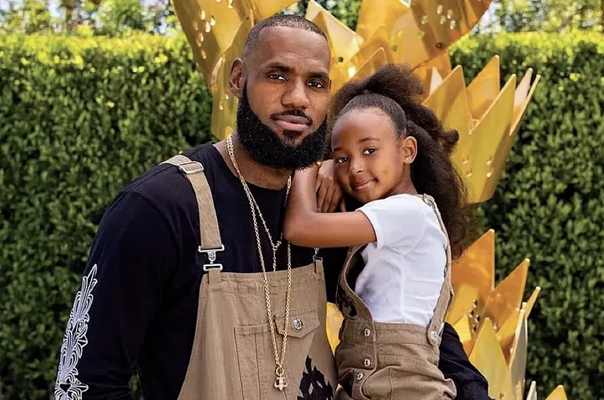 See How Lebron James Is a Loving Dad to His Daughter