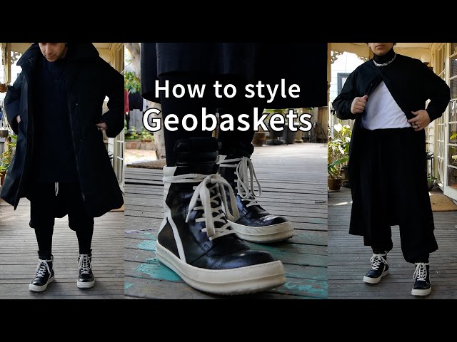 How to Style Your Rick Owens Geobaskets: Easy Outfit Ideas for You