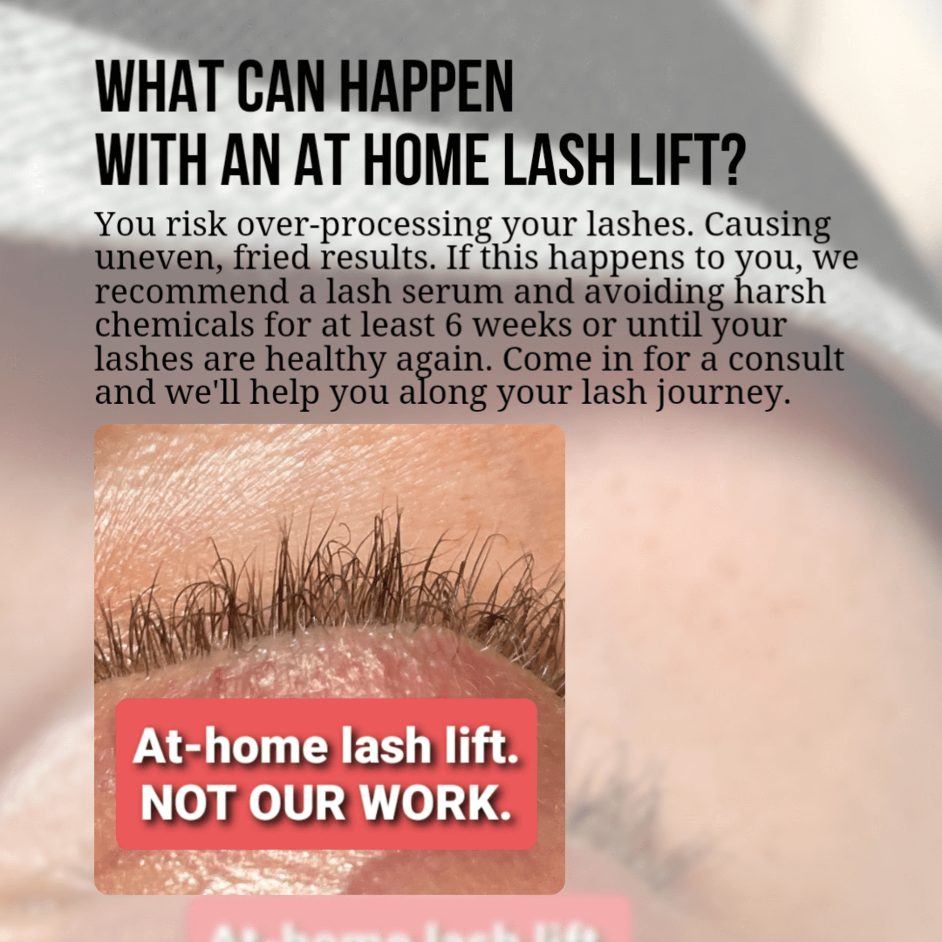 Quick & Easy Lash Lift Process at Home