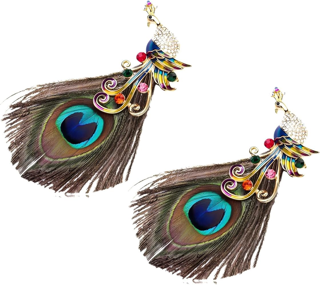 Brooch Peacock: Add a Touch of Elegance to Your Look!