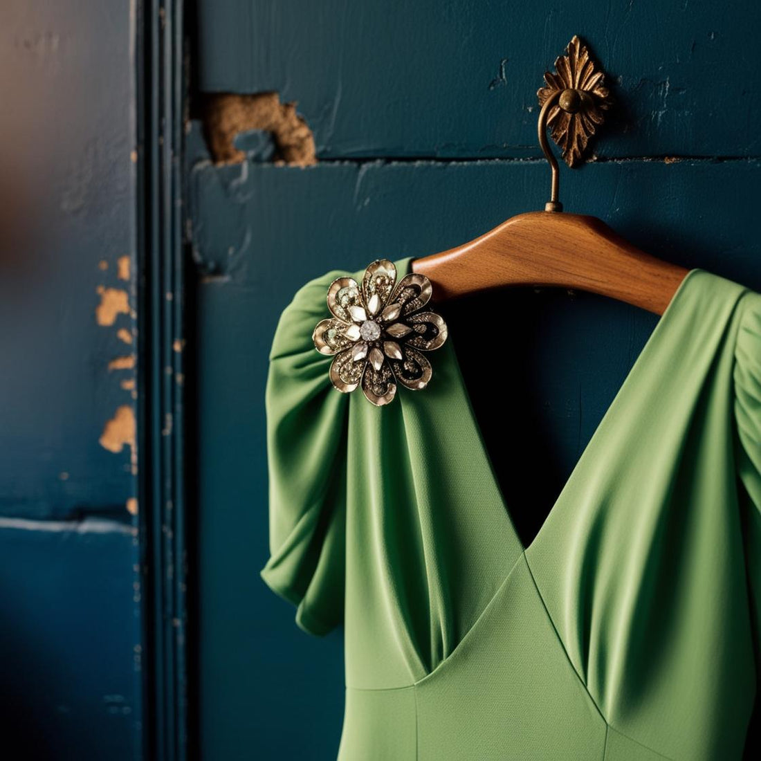 Dress with Brooch: A Touch of Elegance for Any Occasion
