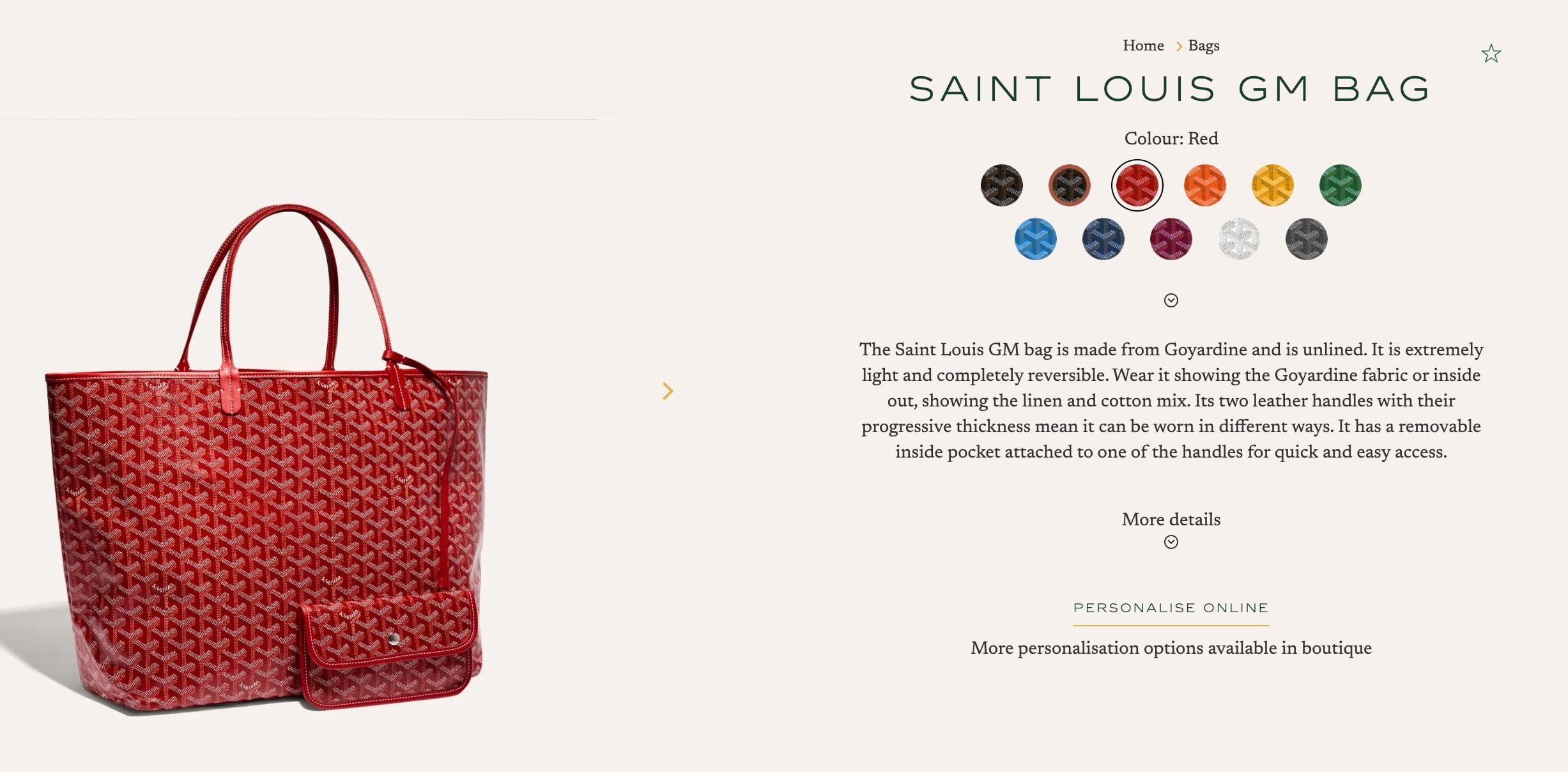 Your Quick Guide to Understanding the Goyard Bag Personalization Fee