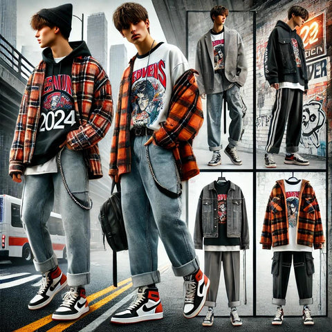 Streetwear Fashion Look 2024: Easy Guide to Rock the Trend.