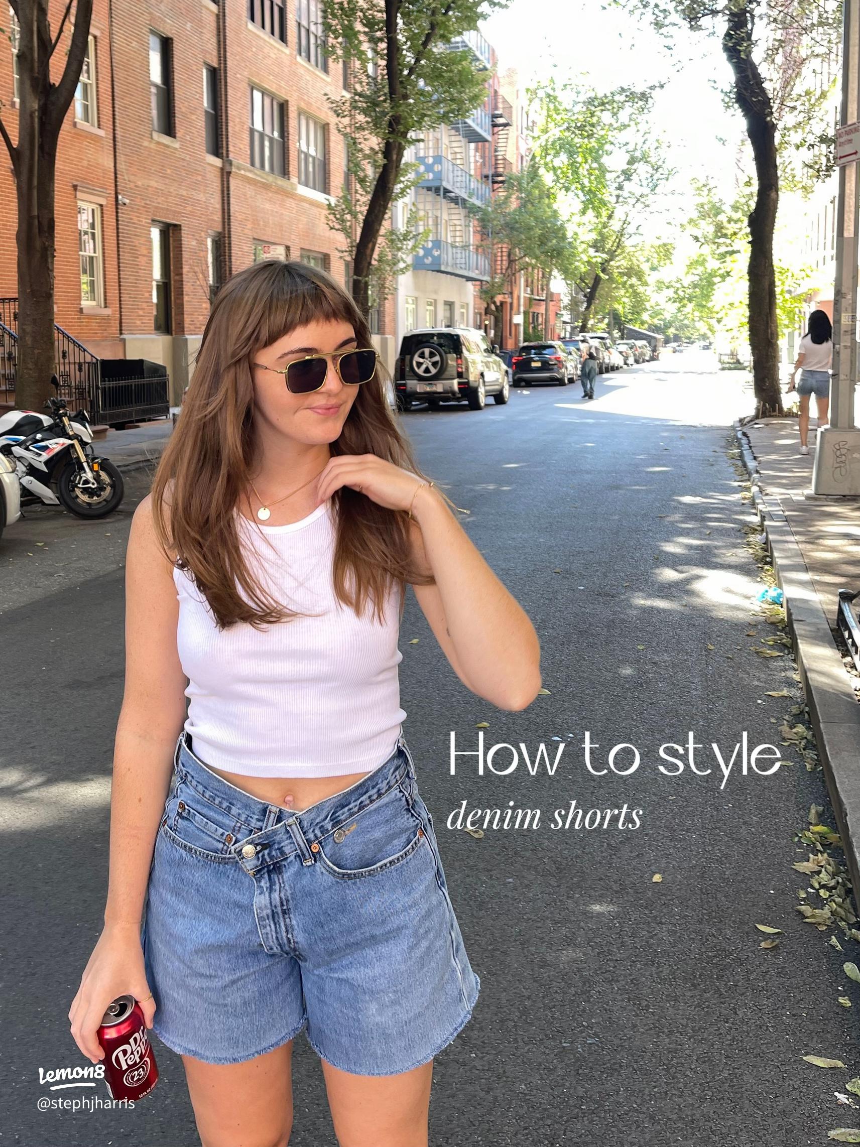 Rocking A Line Denim Shorts: Tips and Tricks for a Stylish Look.