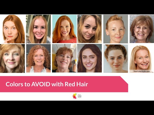 What Colors Dont Look Good on a Ginger? Colors to Steer Clear Of