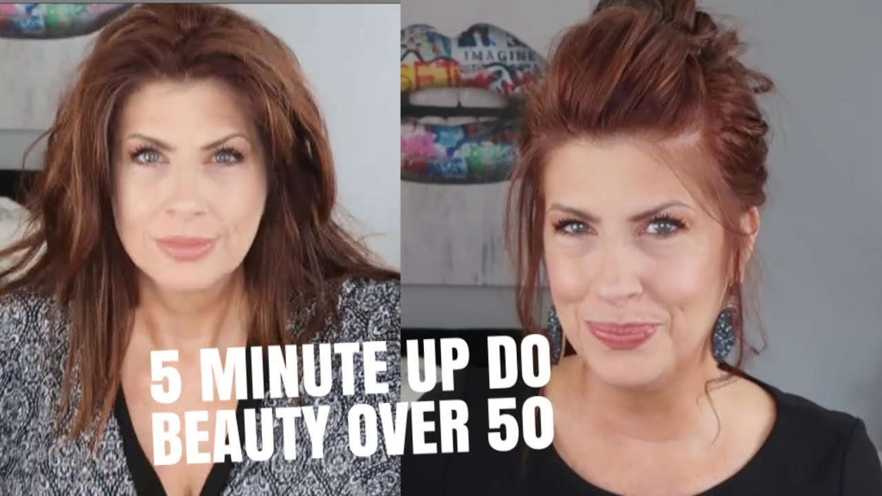 Updos for Over 50: How to Style Your Hair?  Flattering Looks for Every Occasion.