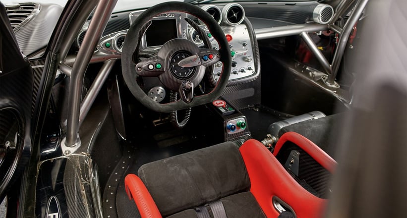 Pagani Zonda Revolucion Interior: A Drivers Dream? Learn About the Ergonomics and Technology Inside.