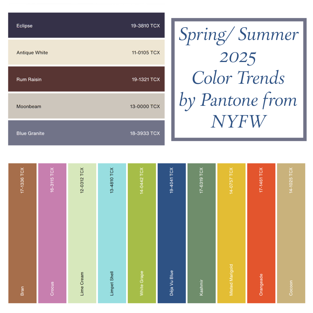 Spring 2025 Color Trends: Get the Scoop on Next Years Hottest Shades!