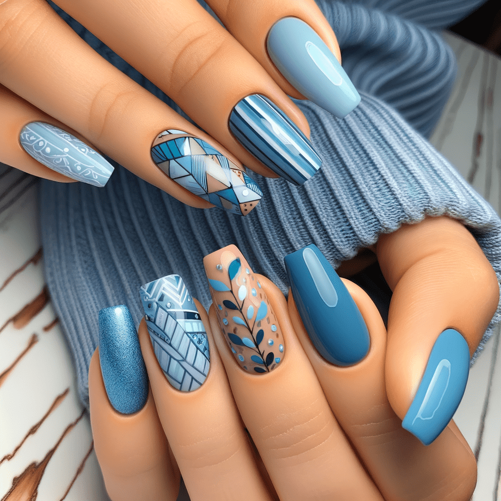 Rock the Coolest Looks With Light Blue Nail Varnish and Turn Heads!